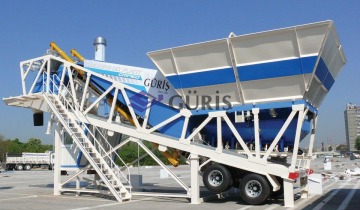 Mobile Concrete Mixing Plants