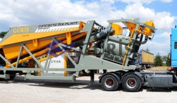 Mobile Concrete Mixing Plants